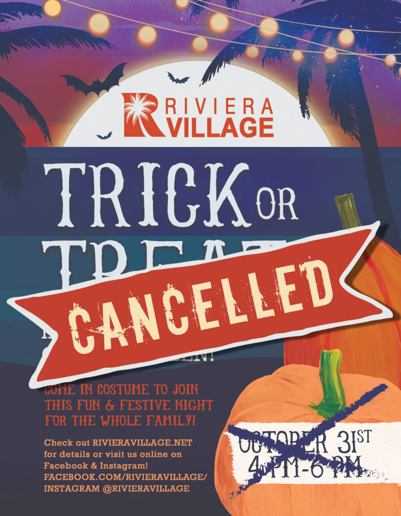 (cancelled) Halloween Trick or Treat Riviera Village