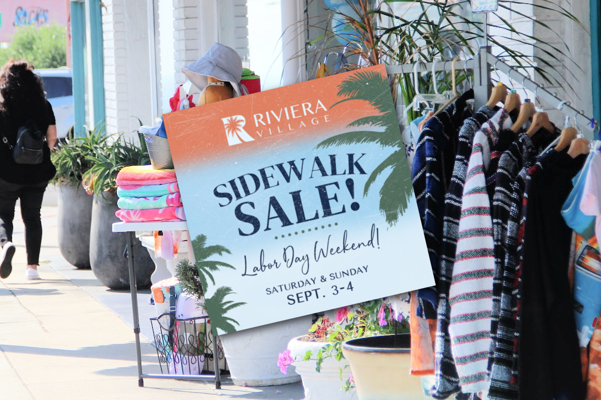 2022 Sidewalk Sale Riviera Village